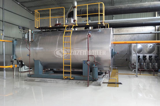 2.8MW WNS成都热水锅炉项目
